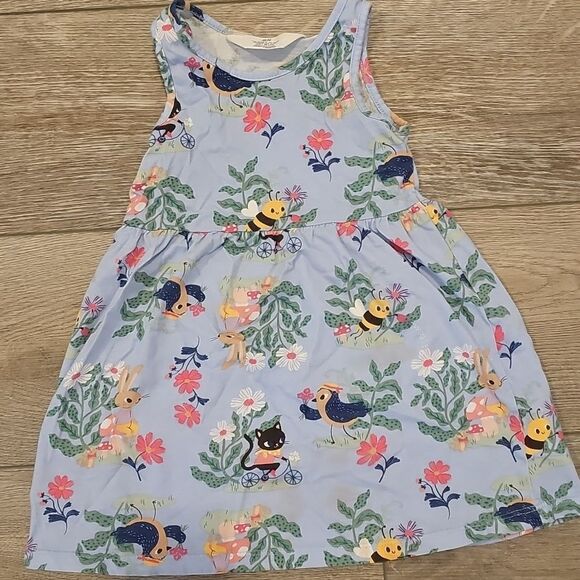 Colorful Kids Clothing Set with Floral and Animal Prints - Picture 4 of 13